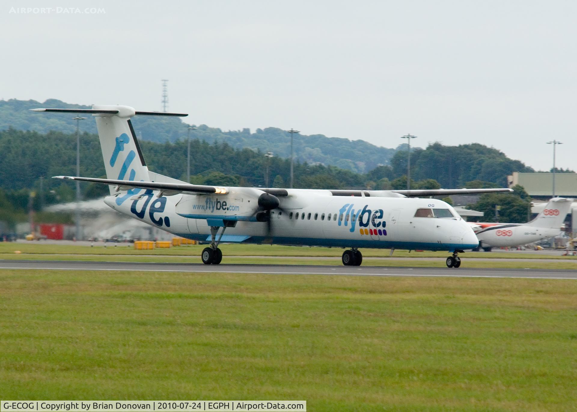 G-ECOG, 2008 De Havilland Canada DHC-8-402Q Dash 8 C/N 4220, FlyBe