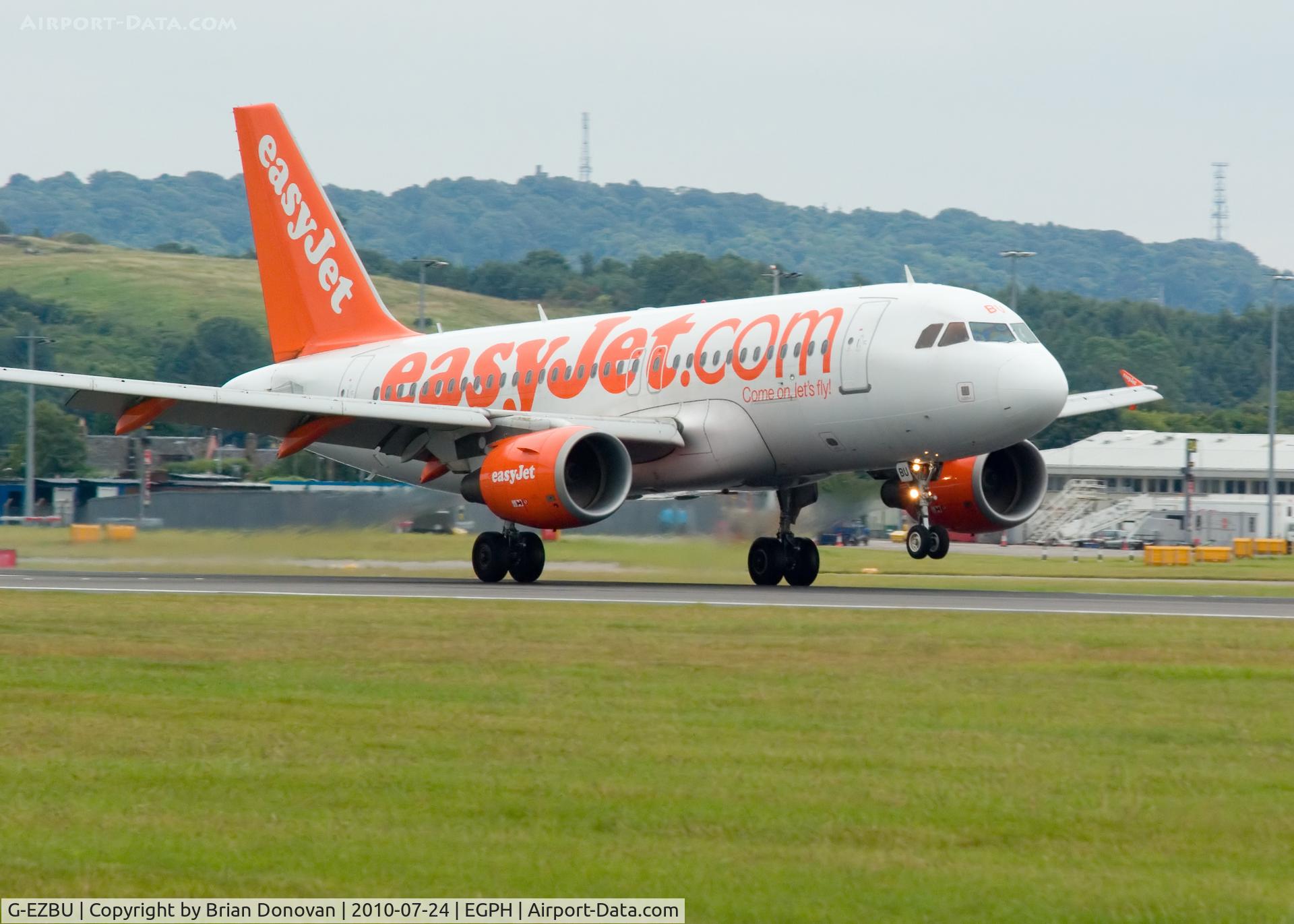 G-EZBU, 2007 Airbus A319-111 C/N 3118, EasyJet
