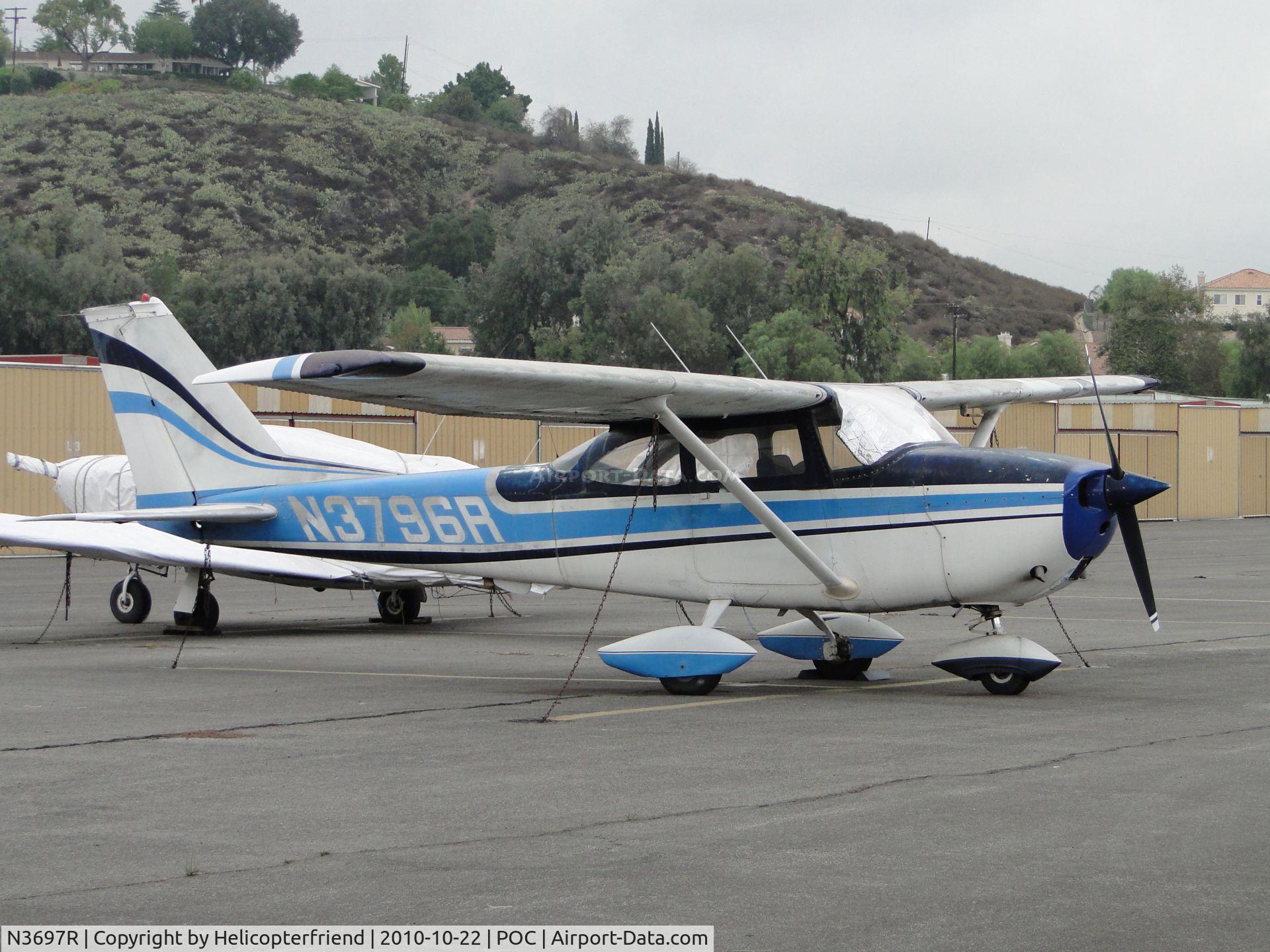 N3697R, Piper PA-28-180 C/N 285366, Parked in northside parking area