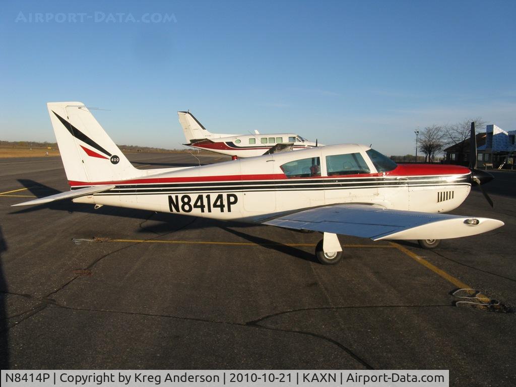 N8414P, 1965 Piper PA-24-400 Comanche 400 C/N 26-8, Piper PA-24-400 Commanche on the line.