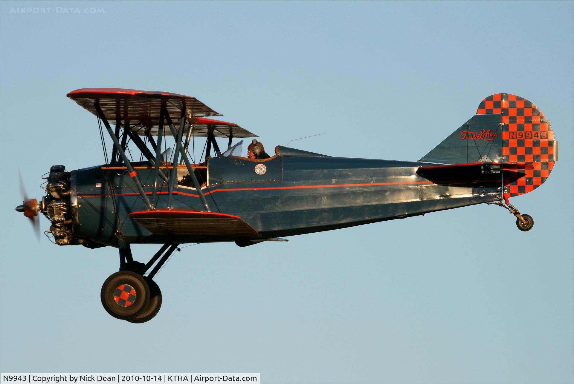 N9943, 1929 Curtiss-Wright Travel Air 4000 C/N 1127, KTHA Beech party 2010