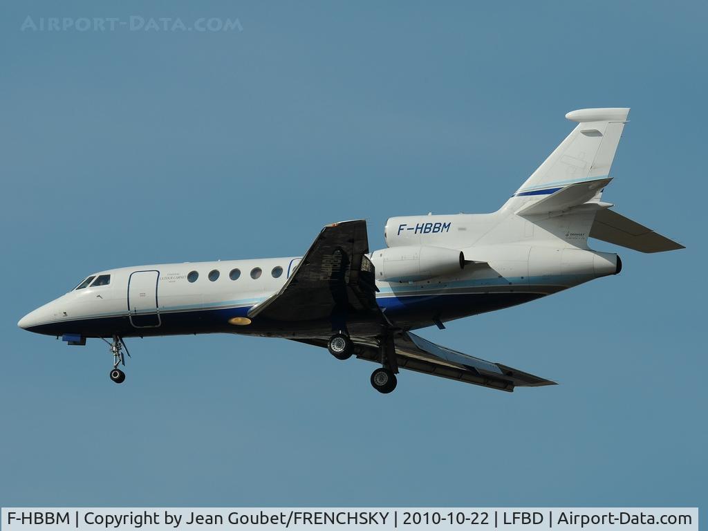 F-HBBM, 1980 Dassault Falcon 50 C/N 016, callsign Dassault 502