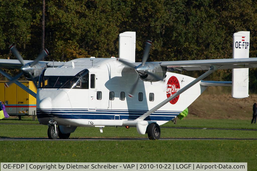 OE-FDP, Short SC-7 Skyvan 3-100 C/N SH.1924, Pink Aviation Skyvan