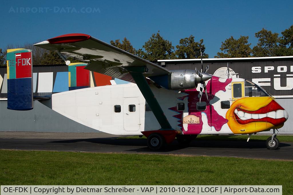 OE-FDK, 1972 Short SC-7 Skyvan 3A-100 C/N SH.1901, Pink Aviation Skyvan