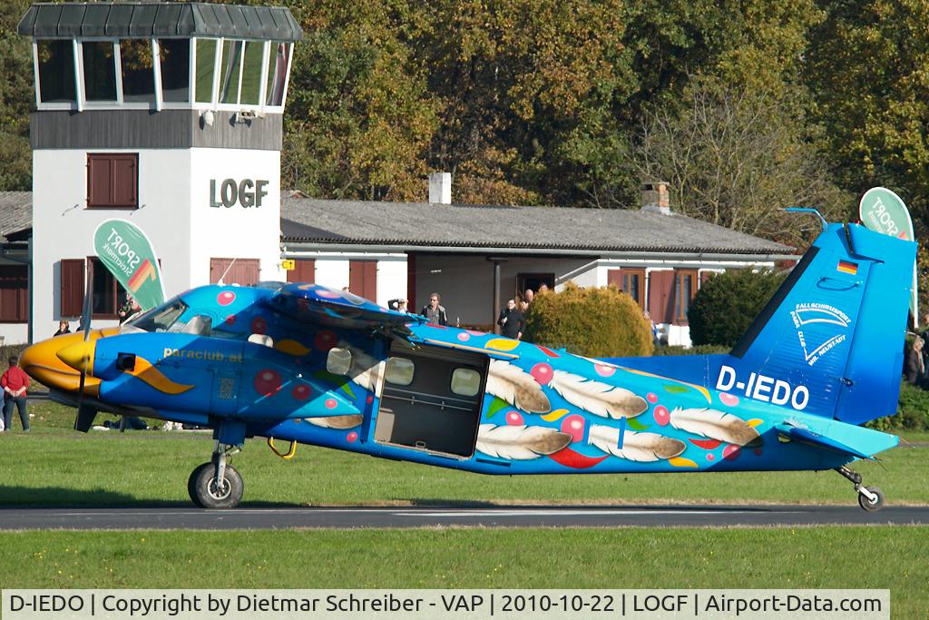 D-IEDO, Dornier Do-28G-92 Skyservant C/N 4134, parchute club Dornier 28