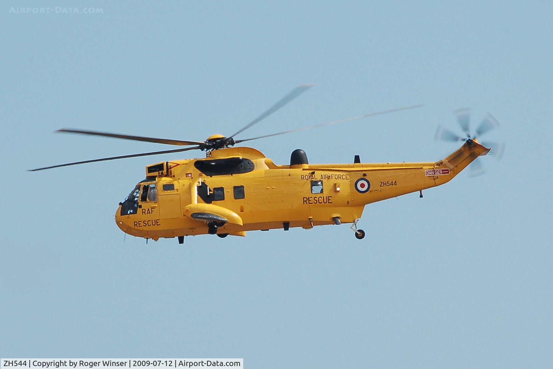 ZH544, Westland Sea King HAR.3A C/N WA1010, Off airport. Displaying at the Wales National Airshow, Swansea Bay, Wales, UK
