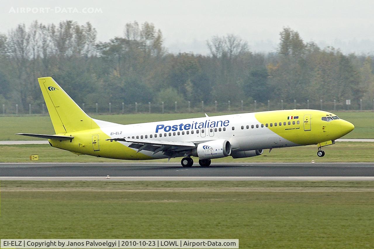 EI-ELZ, 1994 Boeing 737-4Q8 C/N 26308, Poste Italiane (Mistral Air) Boeing B737-4Q8 landing in LOWL/LNZ