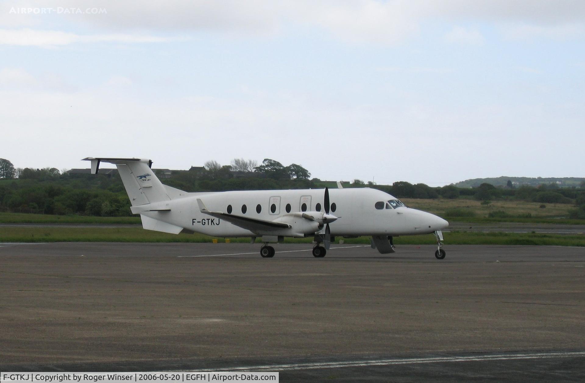 F-GTKJ, 1998 Beech 1900D C/N UE-348, Visiting Beech 1900D oprated by Twin Jet.