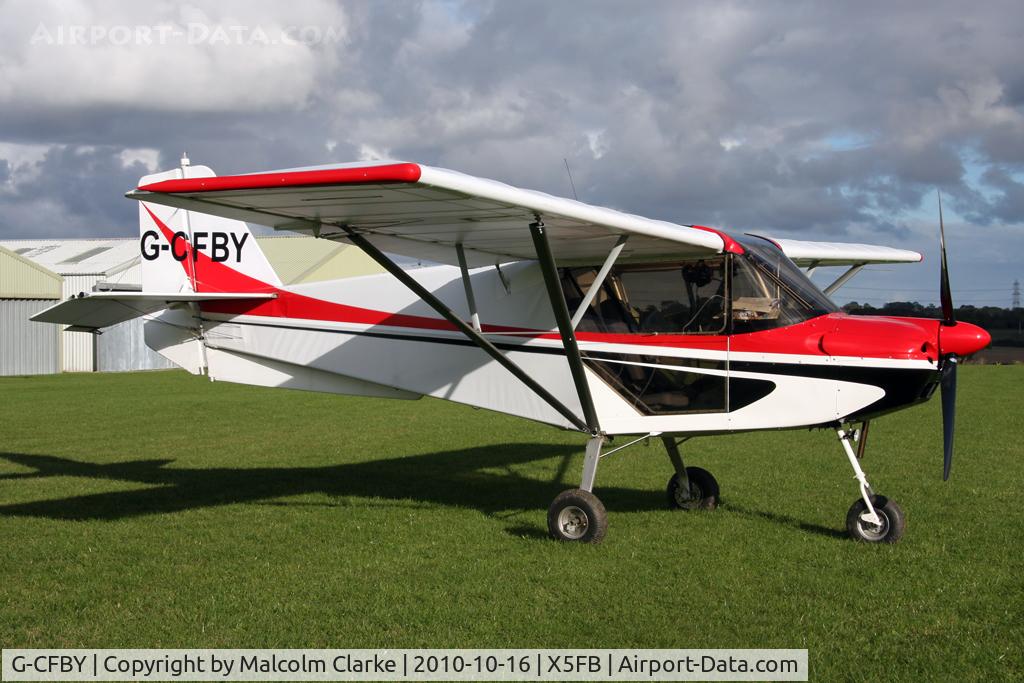 G-CFBY, 2008 Skyranger Swift 912S(1) C/N BMAA/HB/562, Skyranger Swift 912S(1), Fishburn Airfield, October 2010.
