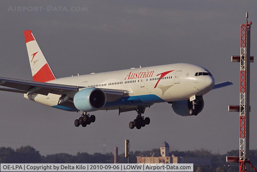OE-LPA, 1997 Boeing 777-2Z9/ER C/N 28698, AUA [OS] Austrian Airlines