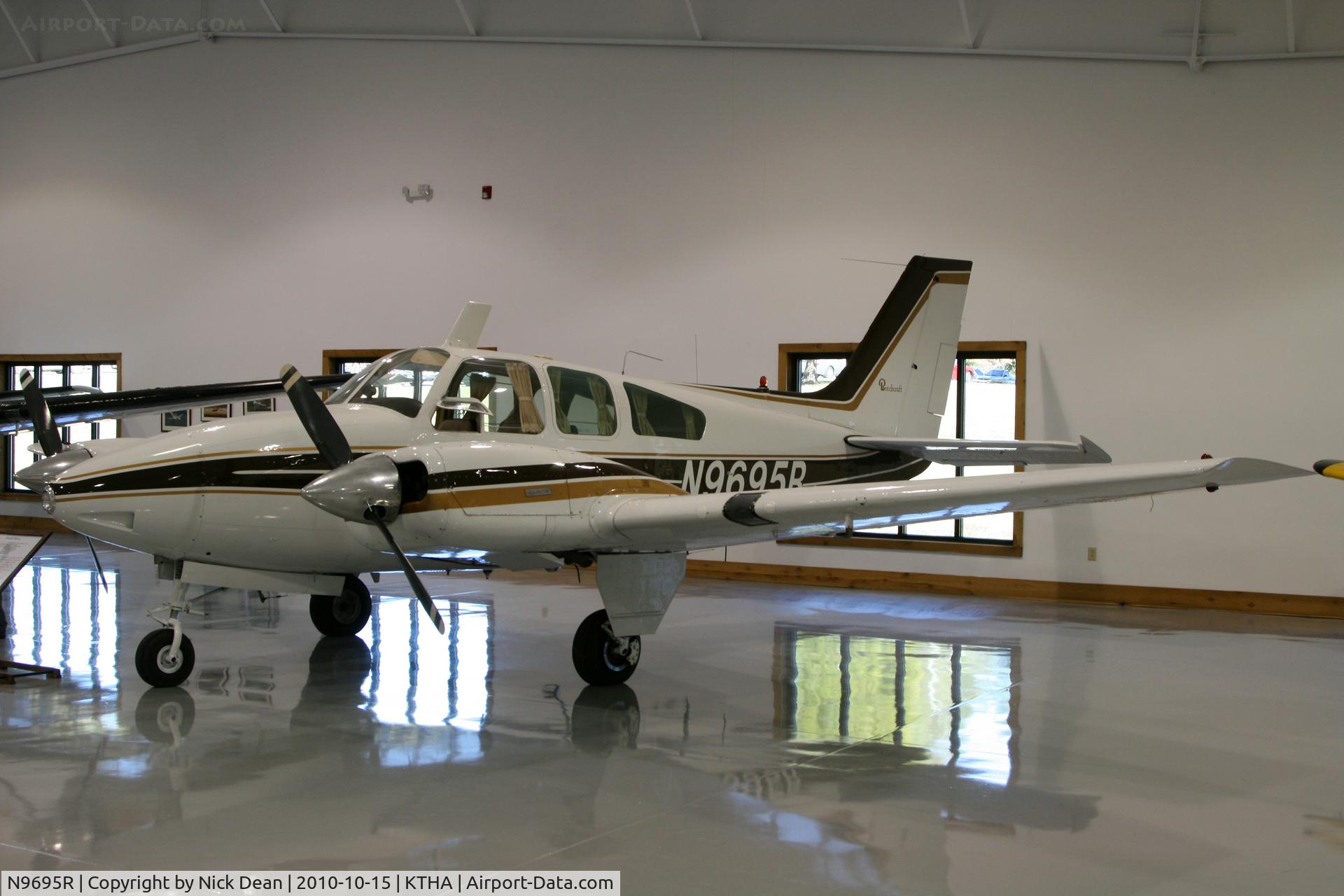 N9695R, 1960 Beech 95-55 C/N TC-1, KTHA Beech party 2010, Baron number one