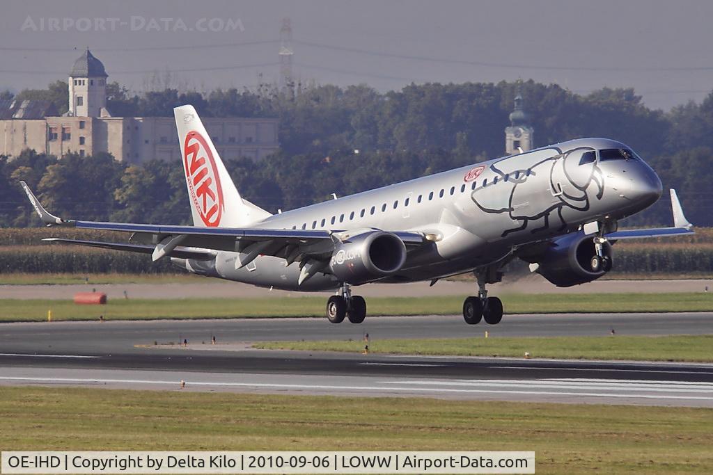 OE-IHD, 2010 Embraer E190 (ERJ-190-100) C/N 19000354, NLY [HG] flyNiki