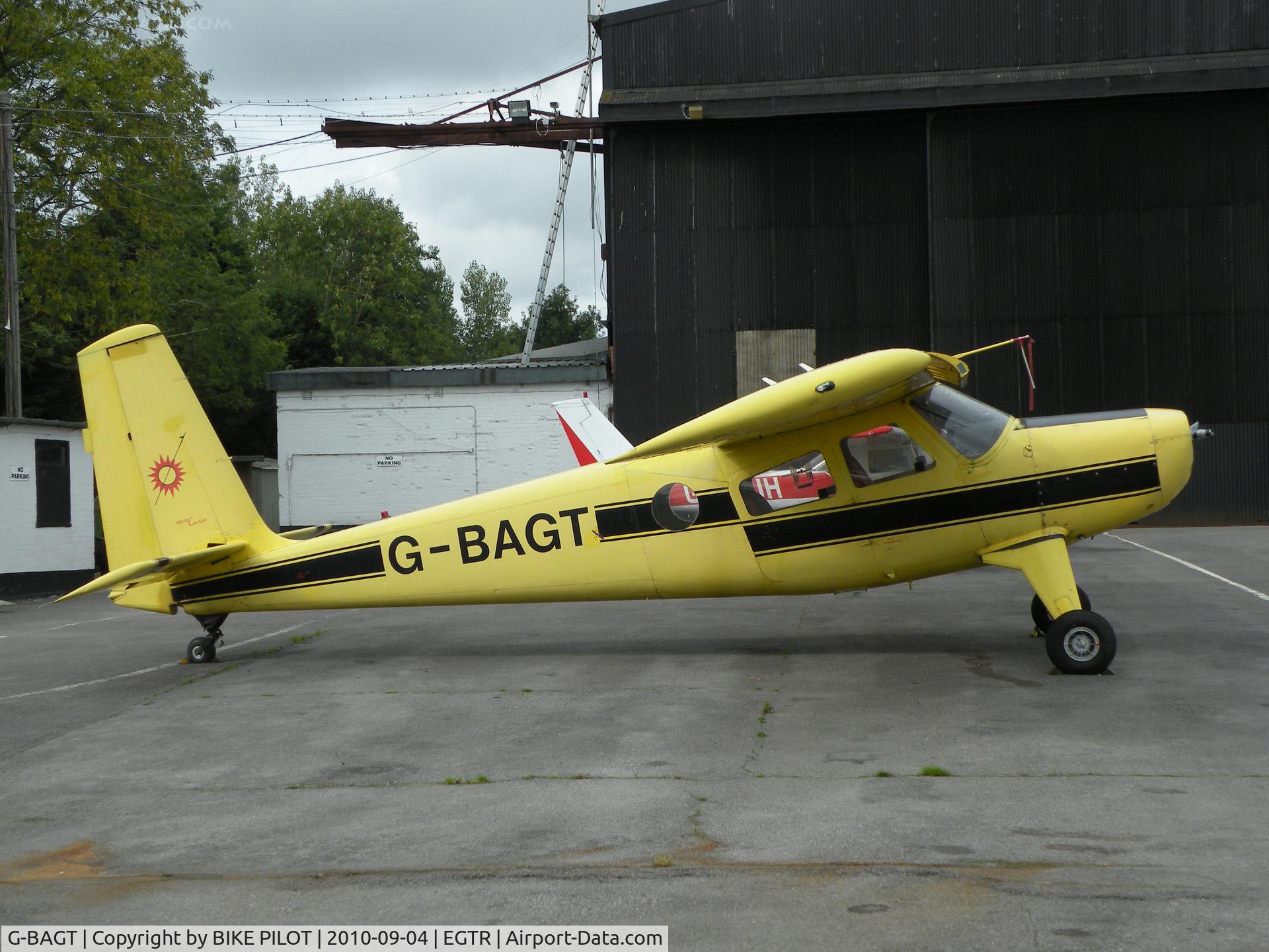 G-BAGT, 1968 Helio H-295-1200 Super Courier C/N 1288, Rare Courier sans prop.