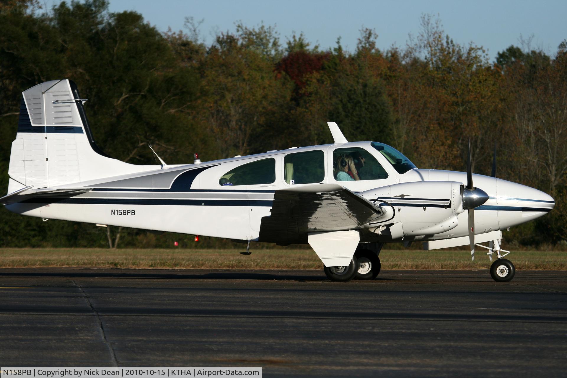 N158PB, 1961 Beech B95A Travel Air C/N TD-485, KTHA Beech party 2010