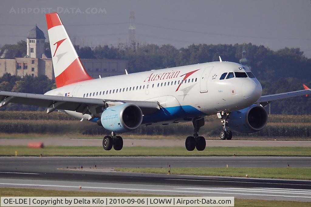 OE-LDE, 2005 Airbus A319-112 C/N 2494, AUA [OS] Austrian Airlines