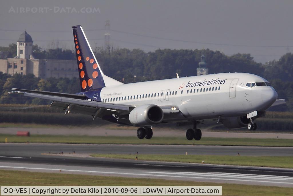 OO-VES, 1996 Boeing 737-43Q C/N 28493, BEL [SN] Brussels Airlines