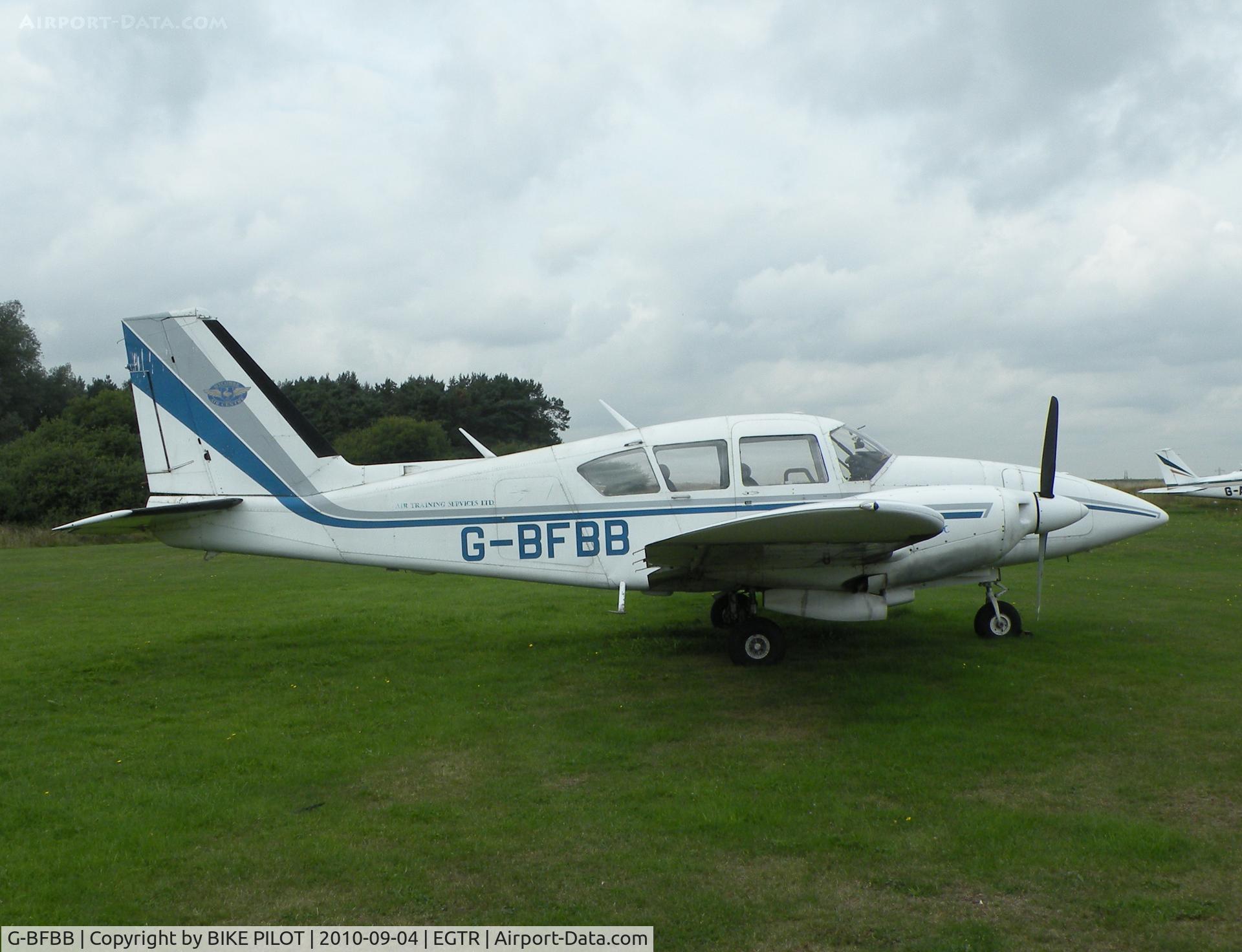 G-BFBB, 1973 Piper PA-E23-250 Aztec C/N 27-7405294, Classic Aztec