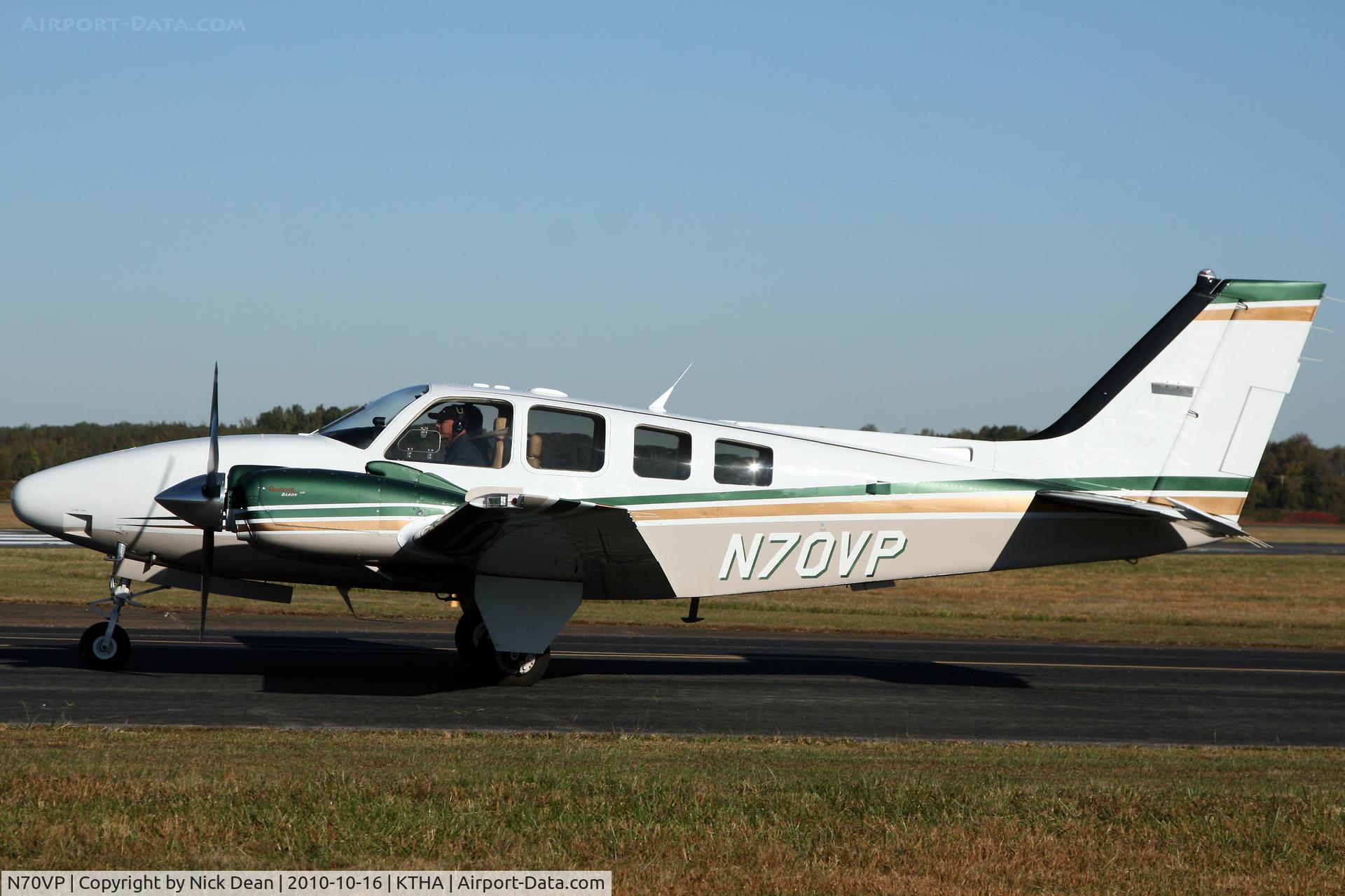 N70VP, 2007 Raytheon Aircraft Company G58 Baron C/N TH-2174, KTHA Beech party 2010