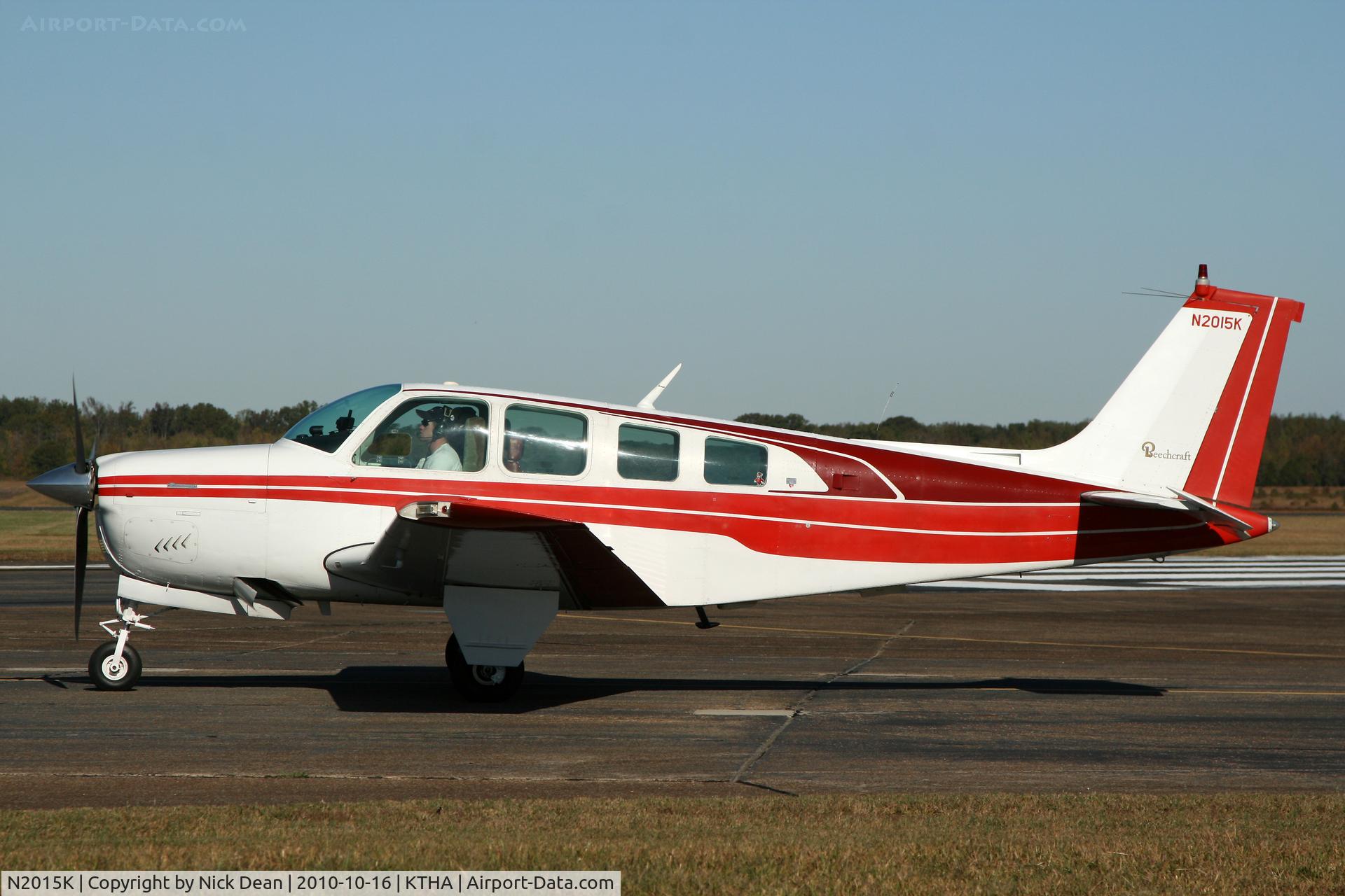 N2015K, 1978 Beech A36 Bonanza 36 C/N E-1312, KTHA Beech party 2010