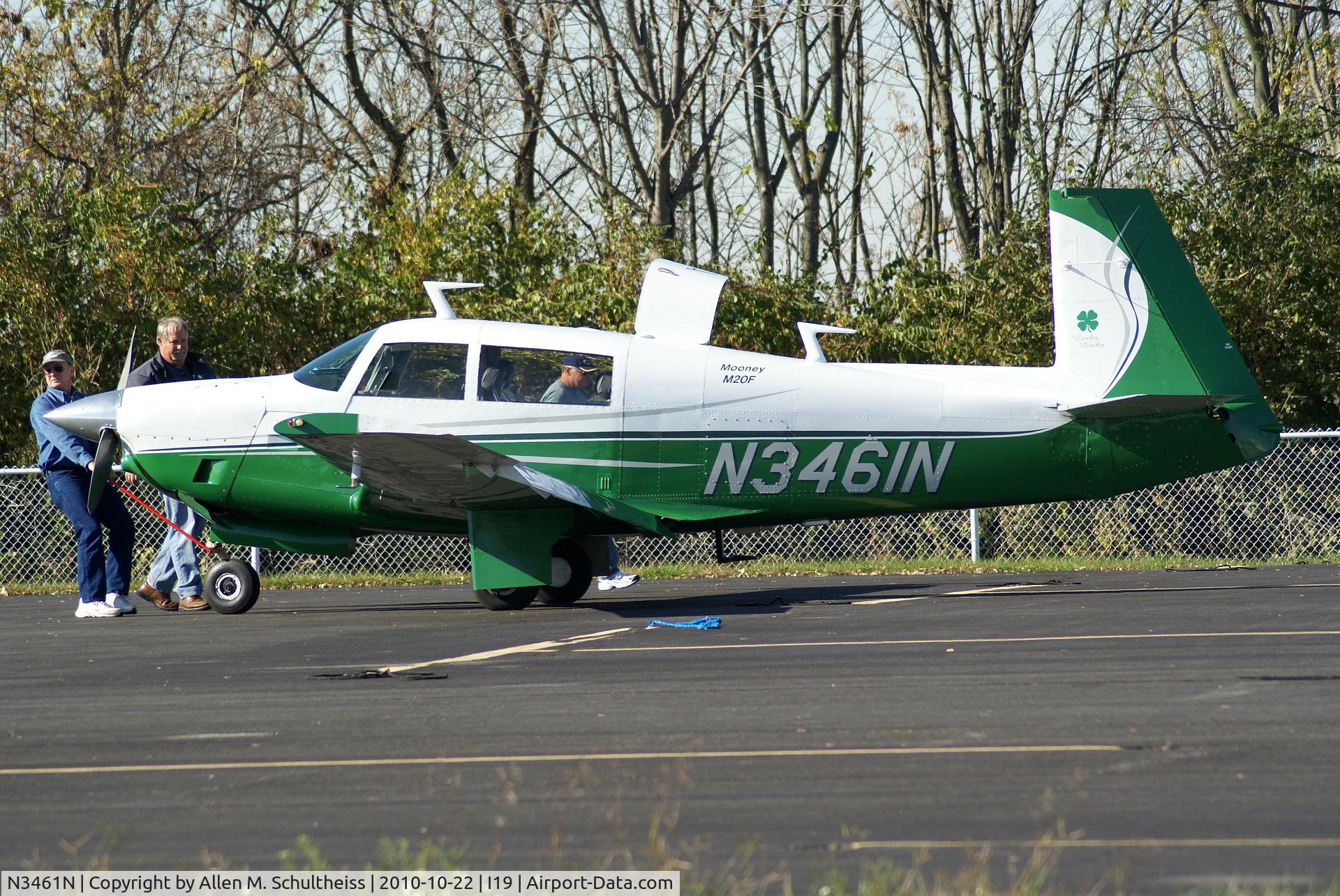 N3461N, 1967 Mooney M20F Executive C/N 680060, 1967 Mooney M20F
