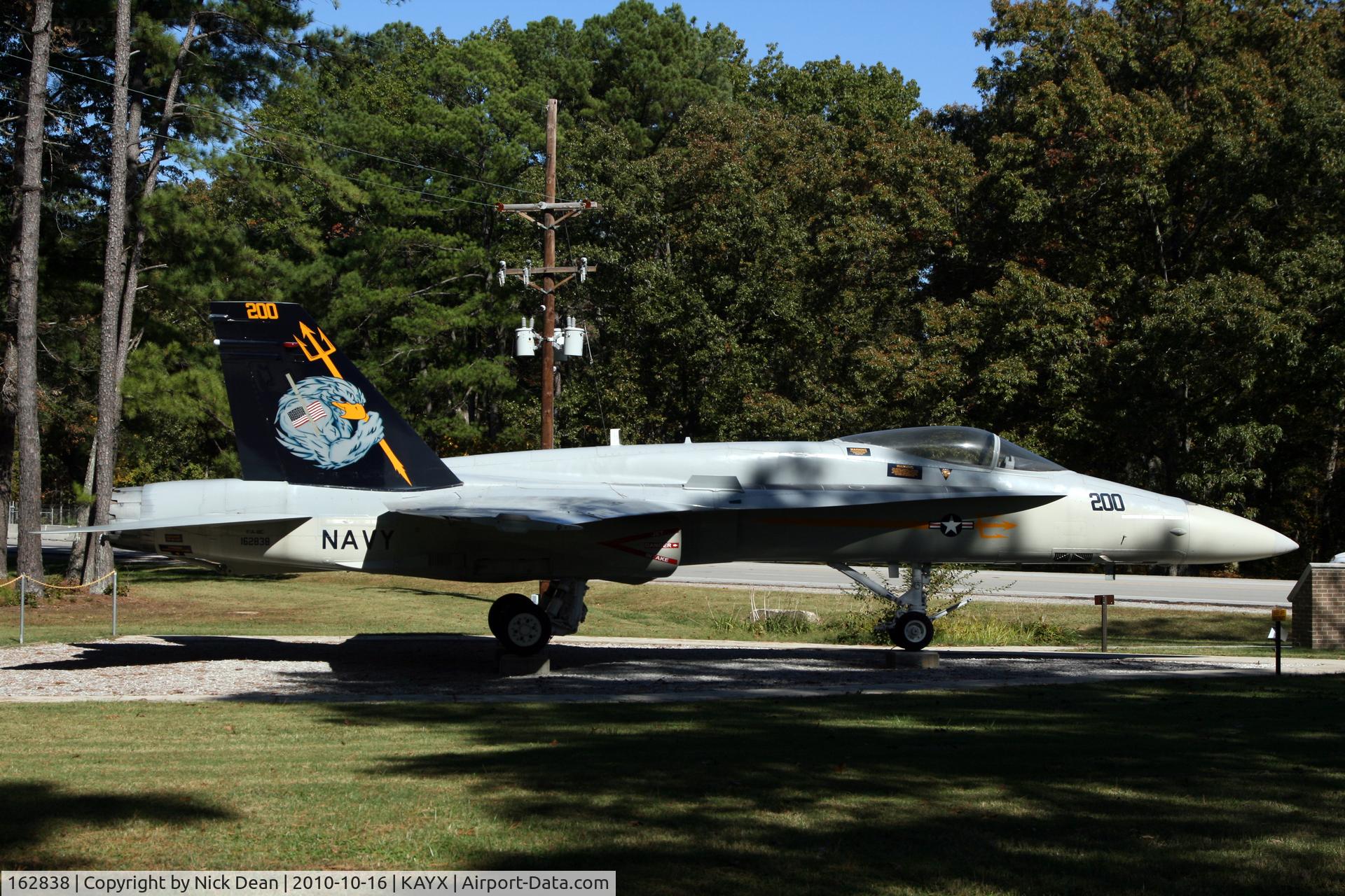 162838, McDonnell Douglas F/A-18A Hornet C/N 0358, KAYX