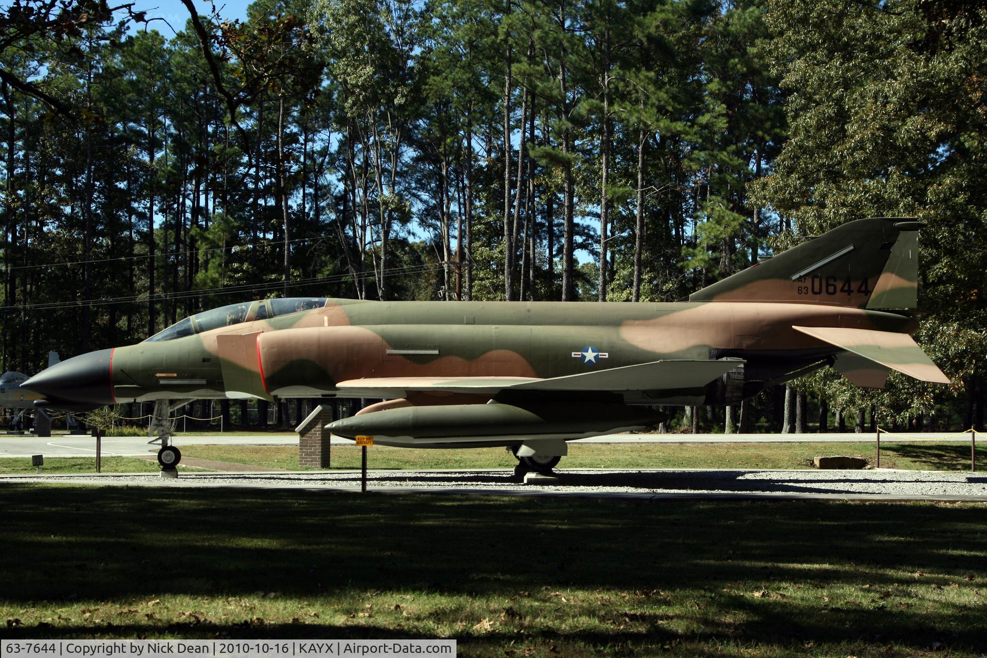 63-7644, 1963 McDonnell F-4C Phantom II C/N 745, KAYX