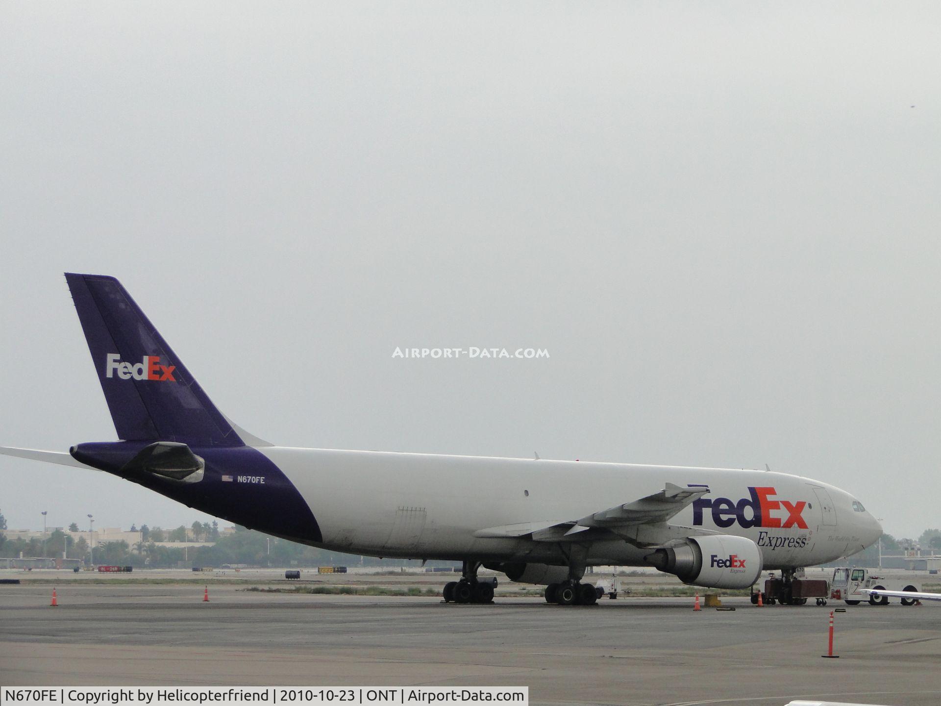N670FE, 1997 Airbus A300F4-605R C/N 777, Parked east of Fed Ex hanger