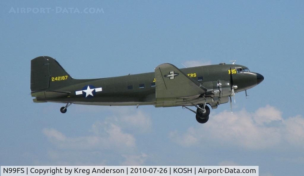 N99FS, Douglas DC-3 (C-47A) C/N 12425, EAA AirVenture 2010