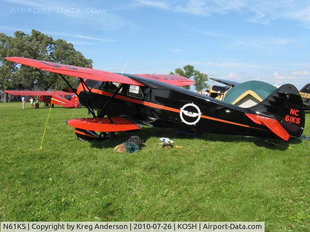 N61KS, 1939 Waco EGC-8 C/N 5072, EAA AirVenture 2010