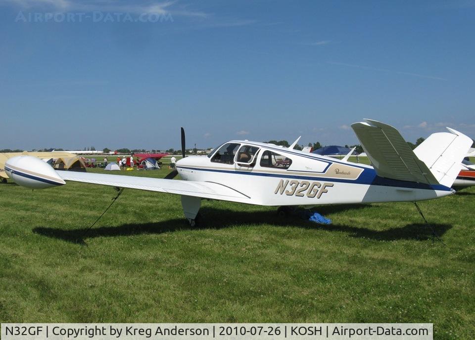 N32GF, 1964 Beech S35 Bonanza C/N D-7650, EAA AirVenture 2010