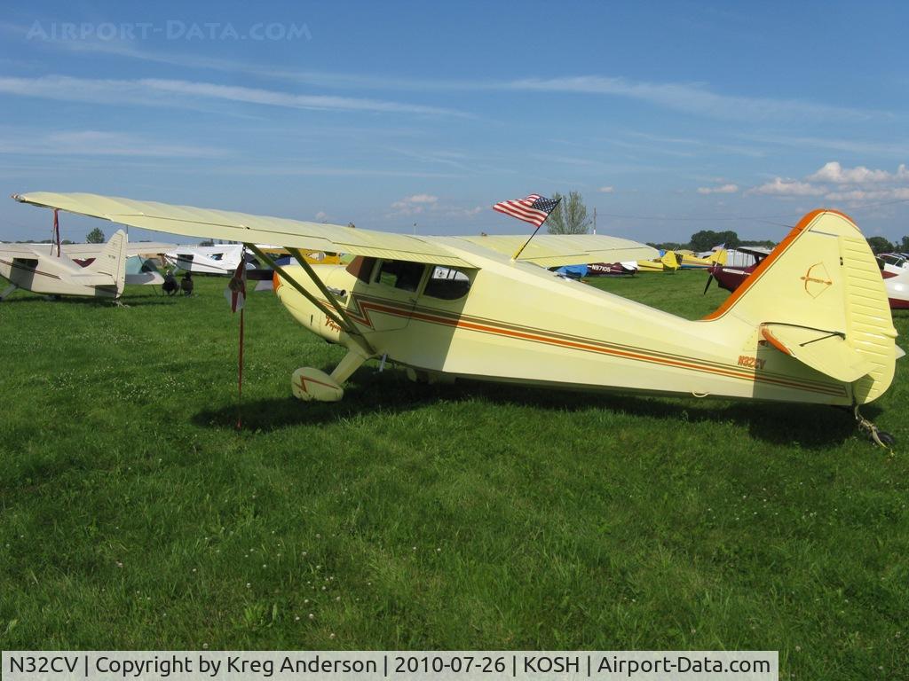 N32CV, 1947 Stinson 108-2 Voyager C/N 108-3032, EAA AirVenture 2010