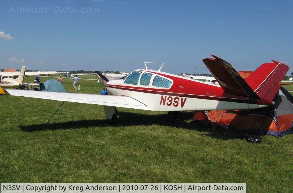 N3SV, 1967 Beech V35 Bonanza C/N D-8426, EAA AirVenture 2010