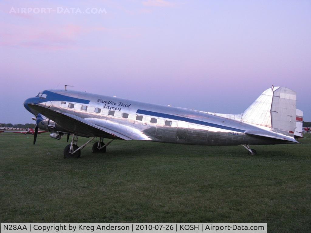 N28AA, 1940 Douglas DC-3A C/N 2239, EAA AirVenture 2010