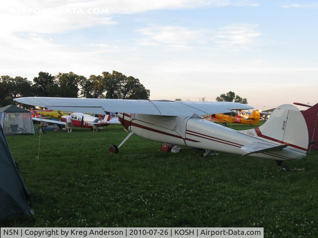 N5N, 1949 Cessna 195A C/N 7356, EAA AirVenture 2010