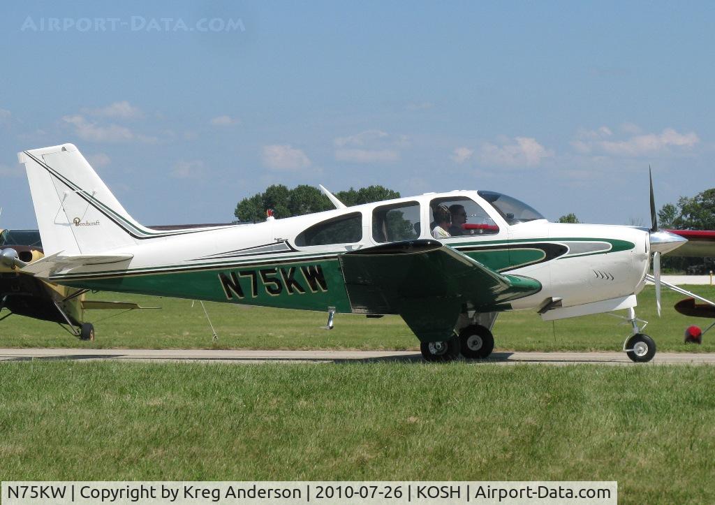 N75KW, 1966 Beech 35-C33 Debonair C/N CD-1033, EAA AirVenture 2010