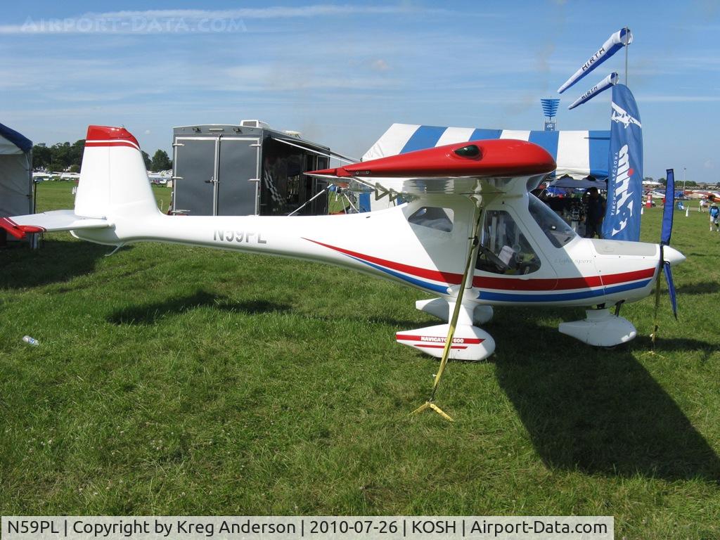 N59PL, 3XTrim 3XLS Navigator 600 C/N E67.US, EAA AirVenture 2010