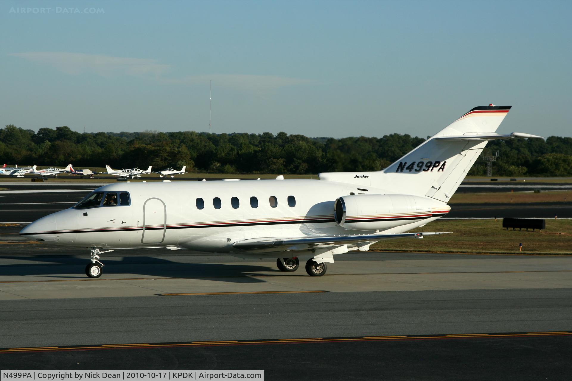 N499PA, 2005 Raytheon Hawker 800XP C/N 258739, KPDK NBAA 2010