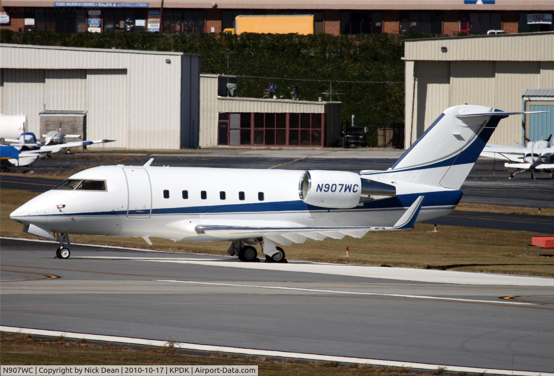 N907WC, 1989 Canadair Challenger 601-3A (CL-600-2B16) C/N 5048, KPDK NBAA 2010