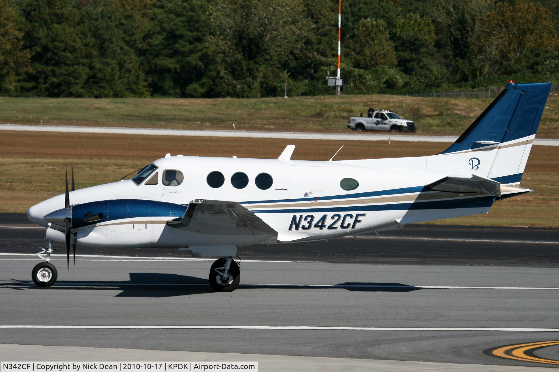 N342CF, 1987 Beech C90A King Air C/N LJ-1156, KPDK NBAA 2010
