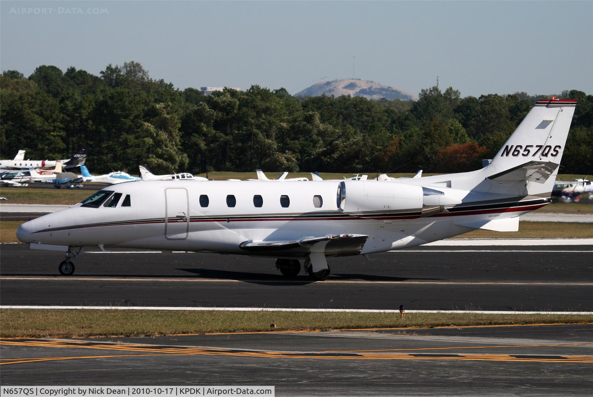 N657QS, 2006 Cessna 560XLS Citation Excel C/N 560-5636, KPDK NBAA 2010