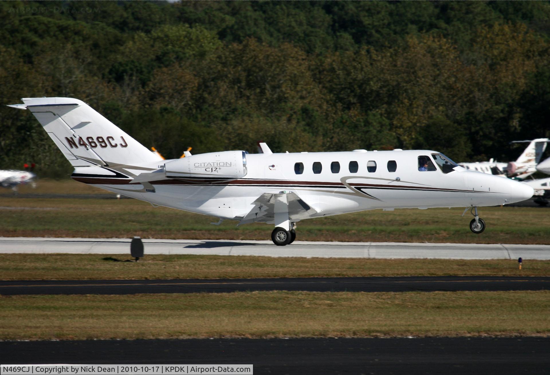 N469CJ, Cessna 525A CitationJet CJ2+ C/N 525A0469, KPDK NBAA 2010