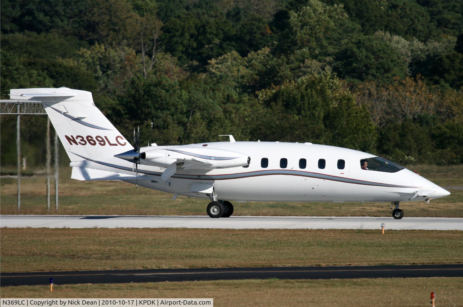 N369LC, 2008 Piaggio P-180 C/N 1154, KPDK NBAA 2010