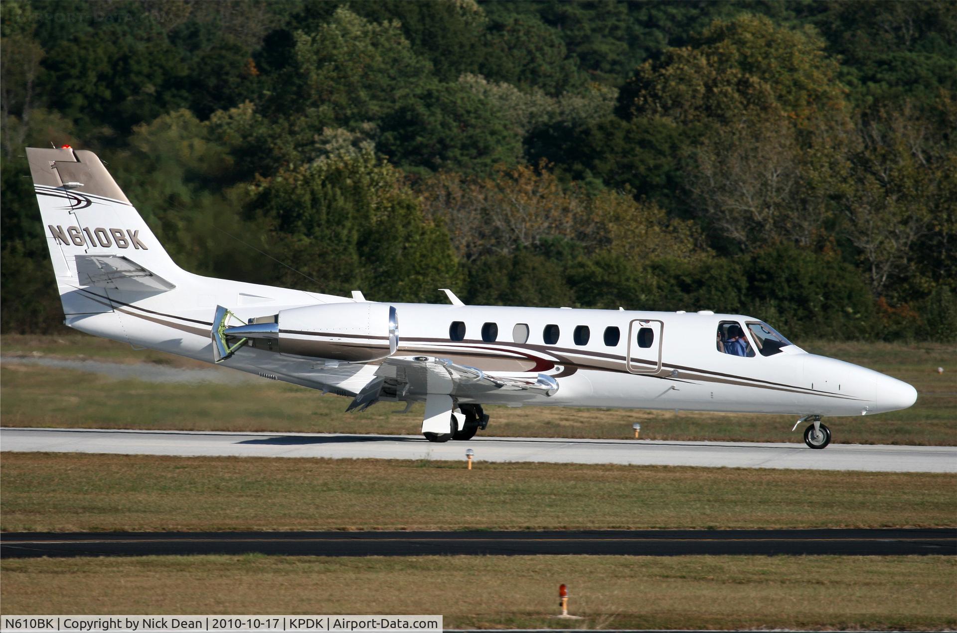 N610BK, 2009 Cessna 560 Citation Encore+ C/N 560-0809, KPDK NBAA 2010