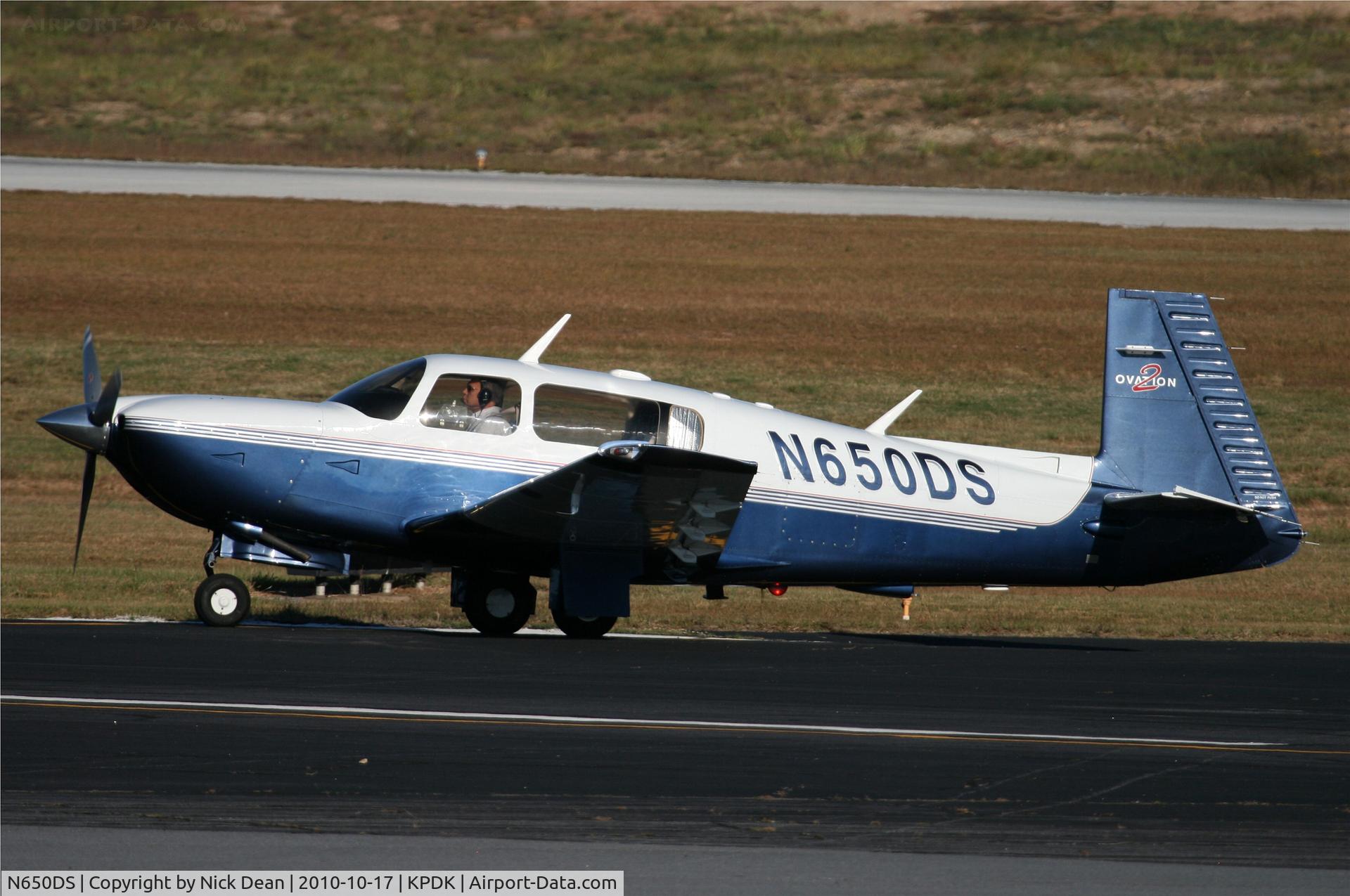 N650DS, 2001 Mooney M20R Ovation C/N 29-0276, KPDK NBAA 2010