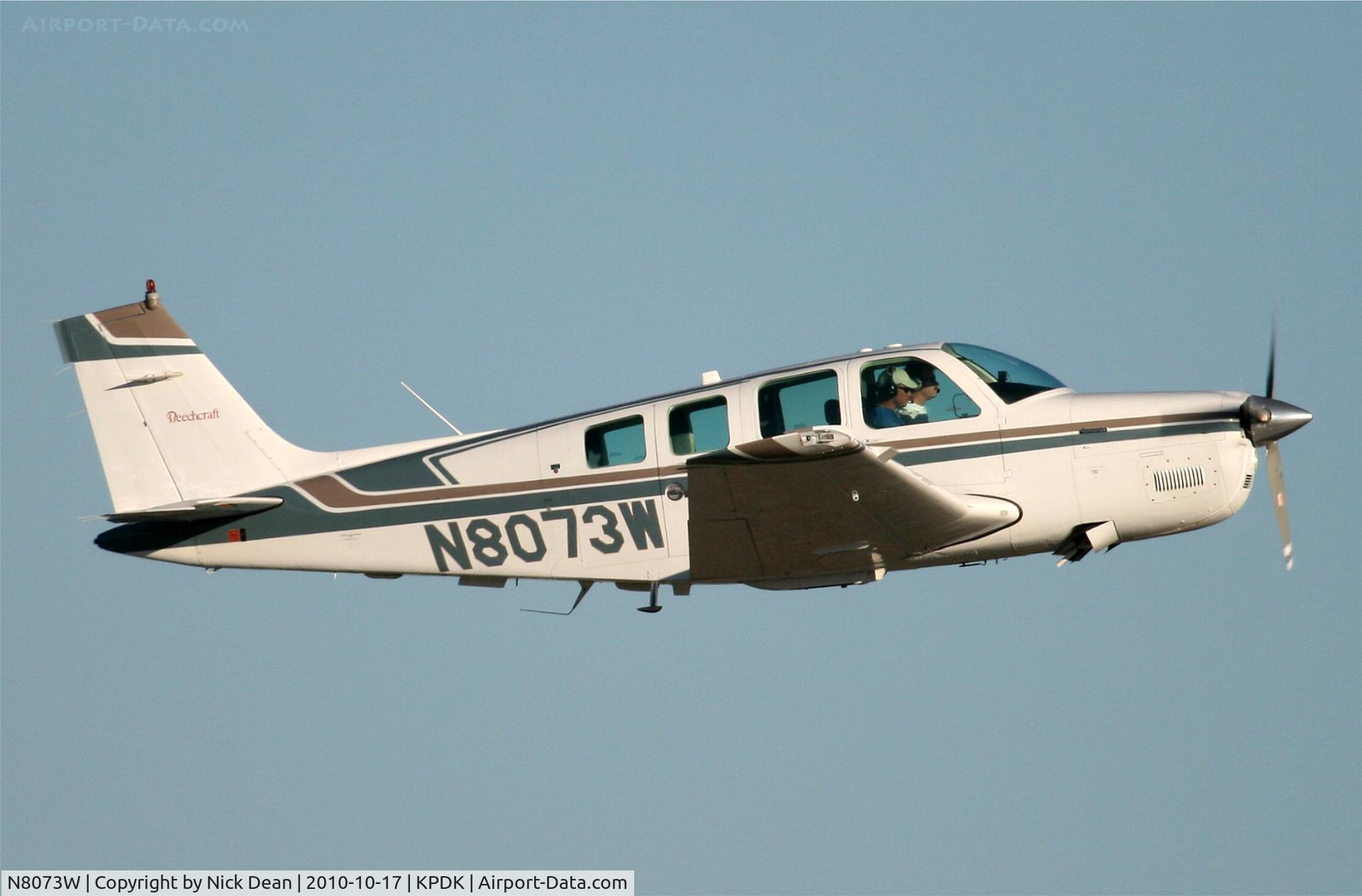 N8073W, 1992 Beech A36 Bonanza 36 C/N E-2730, KPDK NBAA 2010