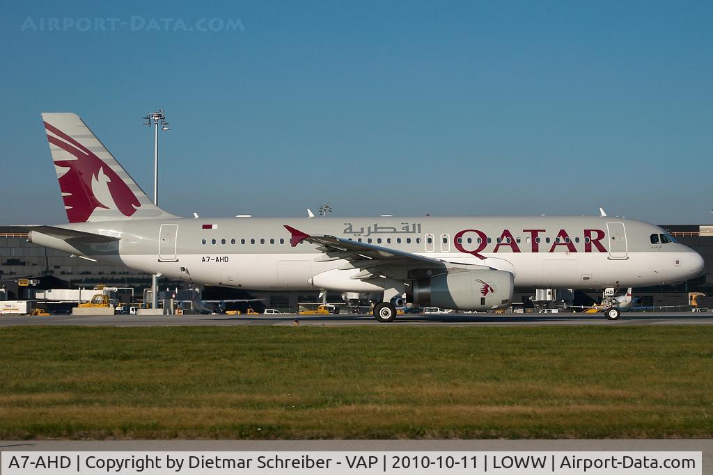 A7-AHD, 2010 Airbus A320-232 C/N 4436, Qatar Airways Airbus 320