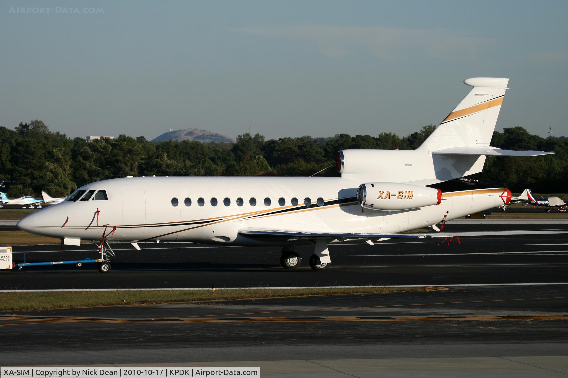 XA-SIM, 1992 Dassault Falcon 900 C/N 114, KPDK NBAA 2010