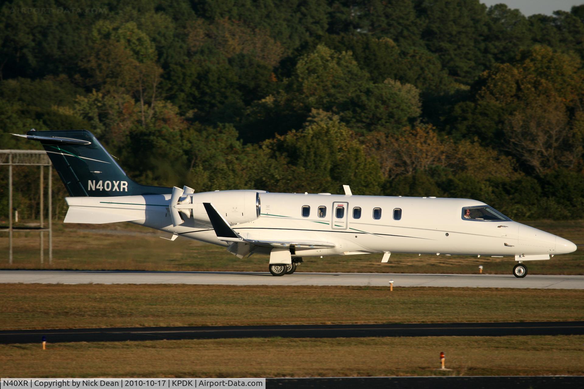 N40XR, 2005 Learjet 45 C/N 2028, KPDK NBAA 2010