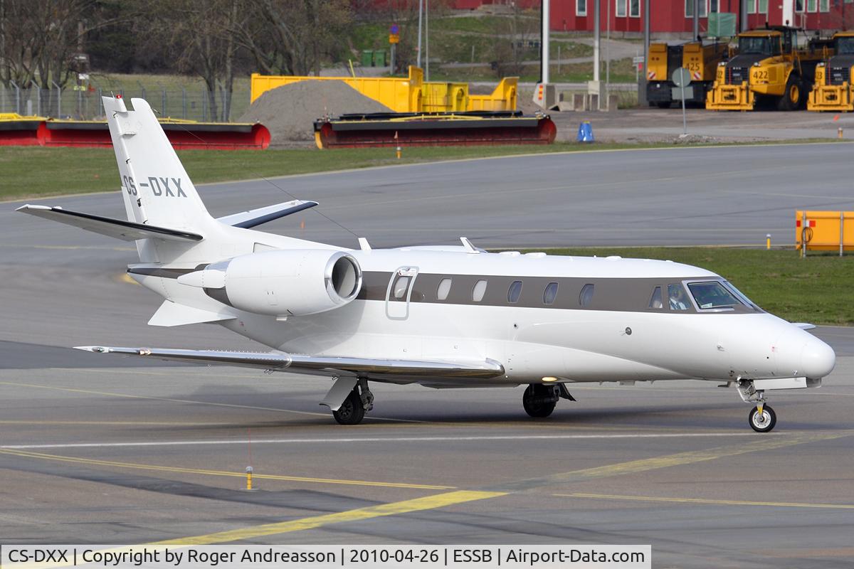 CS-DXX, 2008 Cessna 560XL Citation XLS C/N 560-5789, NJE3BC to GOT