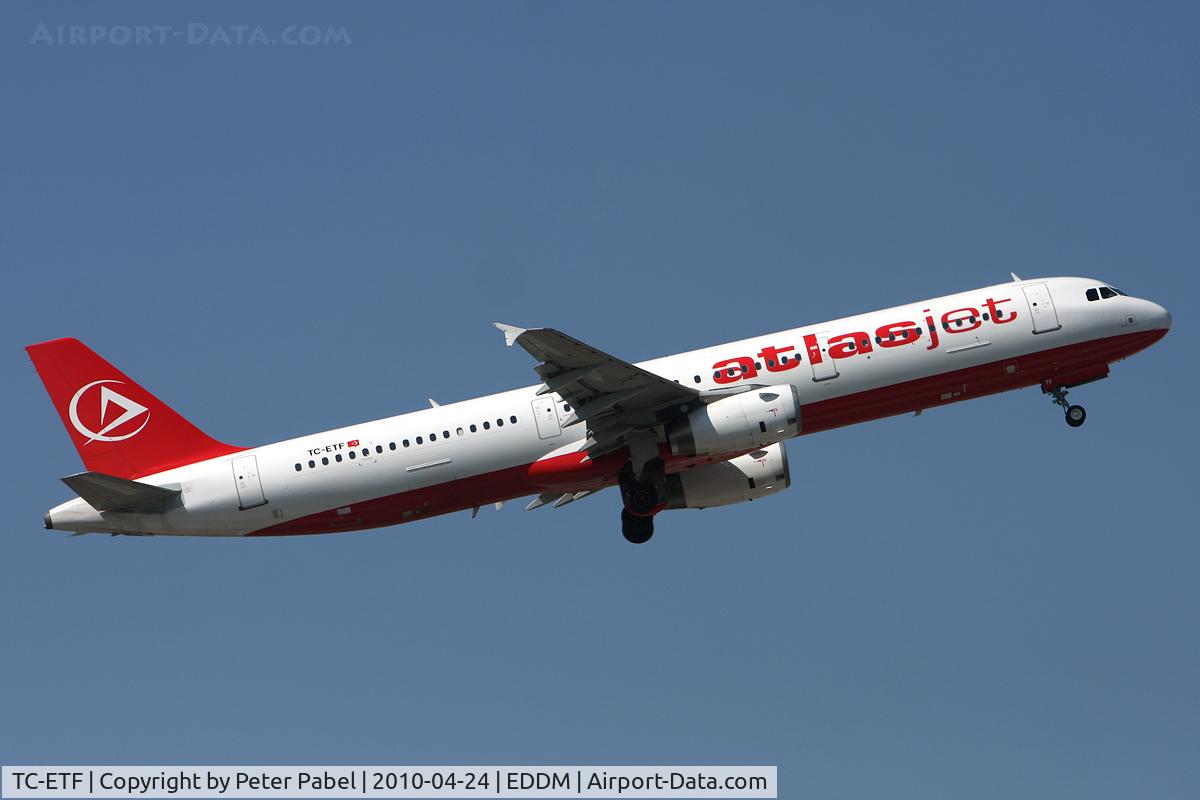 TC-ETF, 2001 Airbus A321-231 C/N 1438, MUC
